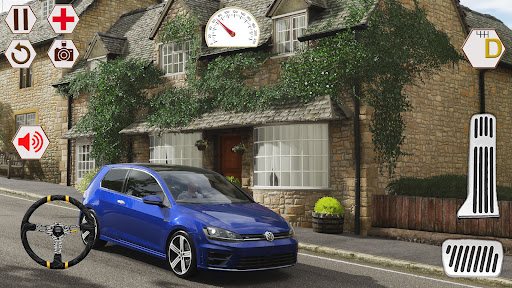 Android application Simulator Volkswagen Golf GT screenshort