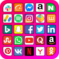 All social media and social networks in one app