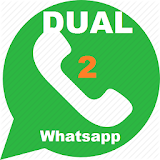 Multi accounts for whatsapp icon