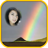 rainbow photo frames icon