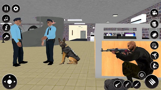 Heist Escape Shooting Game