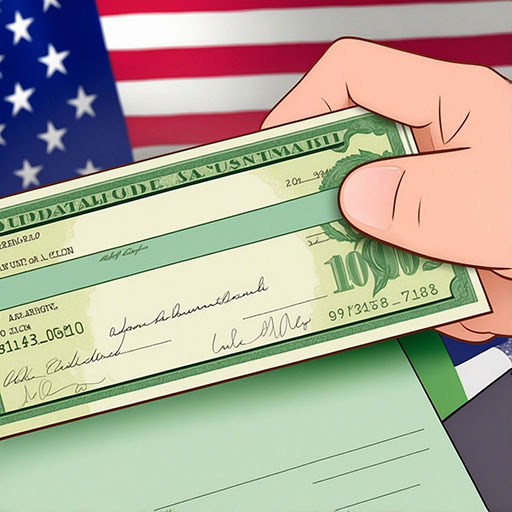 Where's my aid check info Logo