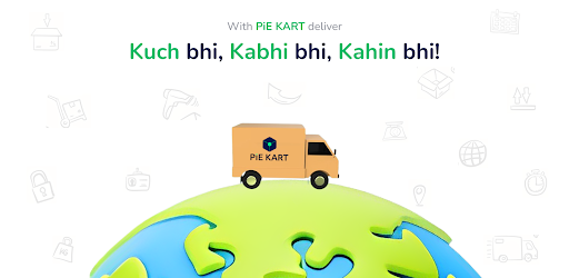 Android application PiE KART screenshort