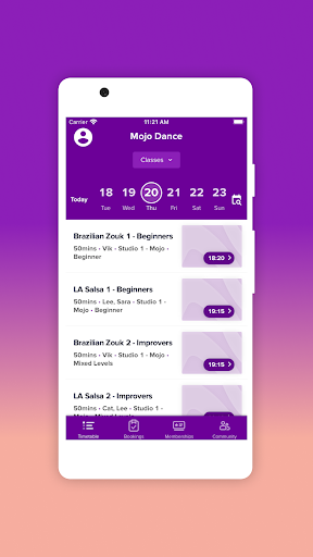 Mojo Dance Studio Screen 3