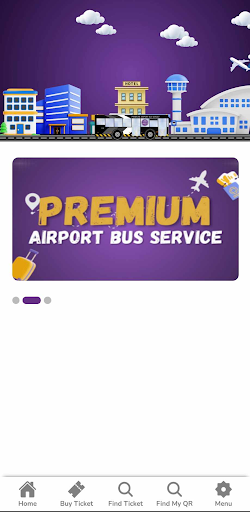 Android application UBE EXPRESS screenshort