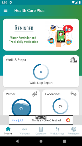 Health Care - Fitness Tracker Screen 3