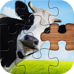 Cover Image of Скачать Animal Jigsaw Puzzle Game: offline puzzles adults  APK