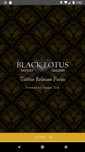 Android application Black Lotus Tattoo Gallery screenshort