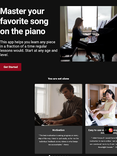 Piano Playing Screen 3