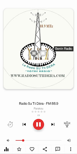 Benin Radio Stations Screen 2