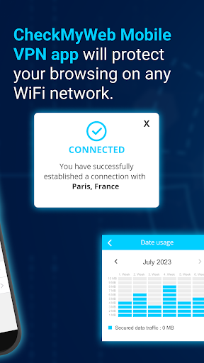 CheckMyWeb Mobile VPN Screen 2