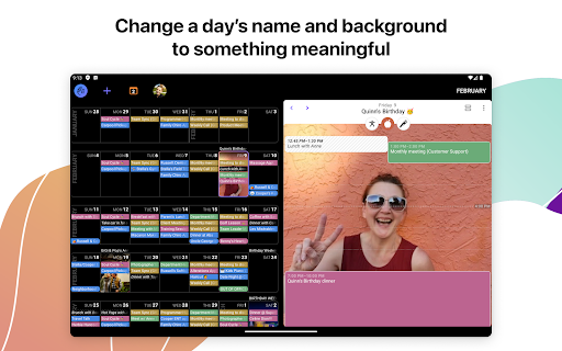 Screenshot of HEY Calendar