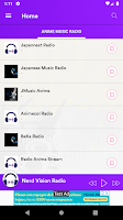 Captura de pantalla de Anime Music Radio - Anime OSTs, J-POP, J-ROCK APK #4