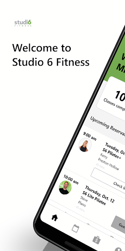 Android application Studio 6 Fitness screenshort