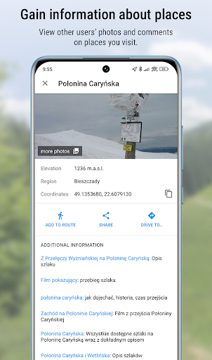 Hiking Map Poland screenshot 5