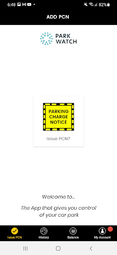 Manage My Car Park Screen 3