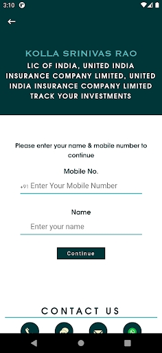 KOLLA LIC Policy Holders Screen 3
