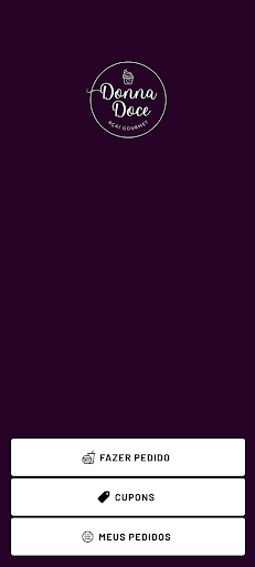 Android application Donna Doce Açaí screenshort