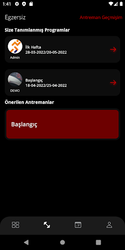 Android application 4X4 Sport Center screenshort
