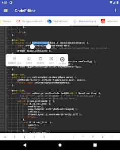 Captura 20 Code Editor Mobile - PHP, Java android