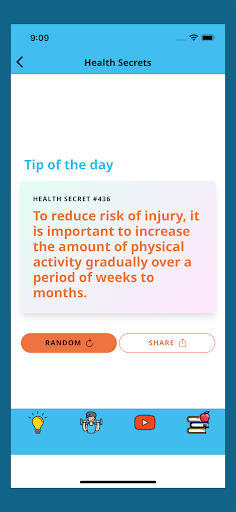 Health Secrets Screen 2