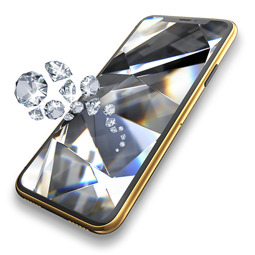 Diamond Live Wallpaper Animated Keyboard Google Play のアプリ