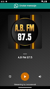 A.B FM 87.5