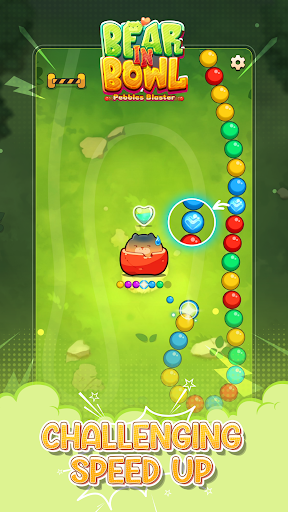 Bear In Bowl: Pebbles Blaster Screen 2
