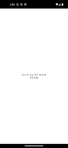 Android application room CUT&STAND　公式アプリ screenshort