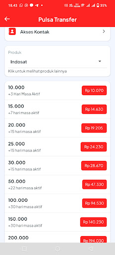 Agen Pulsa Termurah Screen 3