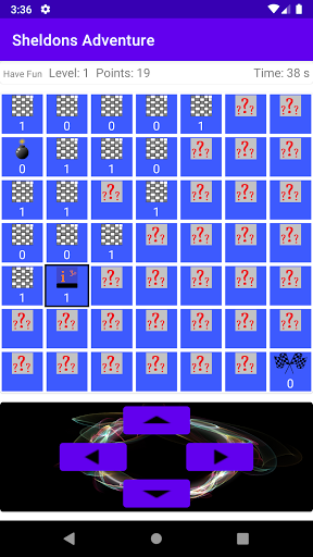 Android application Sheldon's Adventure screenshort