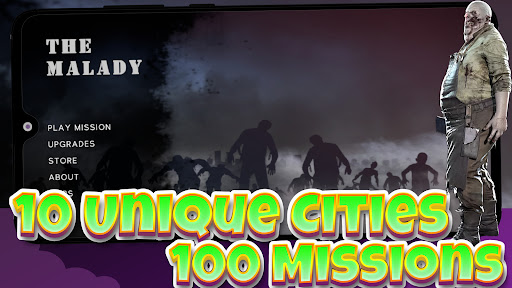 Android application The Malady: Zombie Survival screenshort