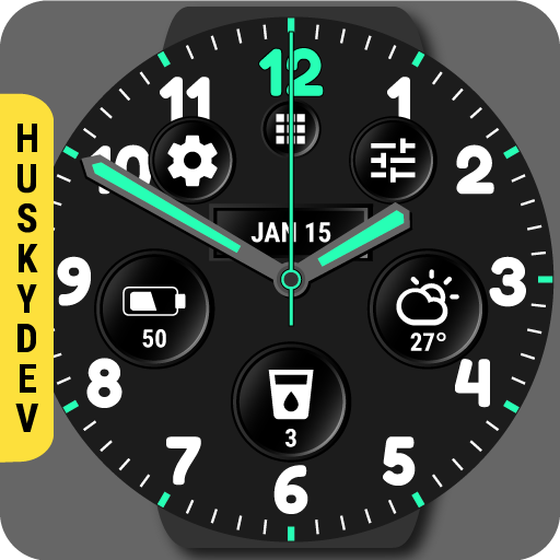 Analog Watch Face by HuskyDEV Download on Windows