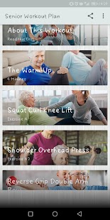 Seniors Beginner Workout - 20 Minutes Training Capture d'écran