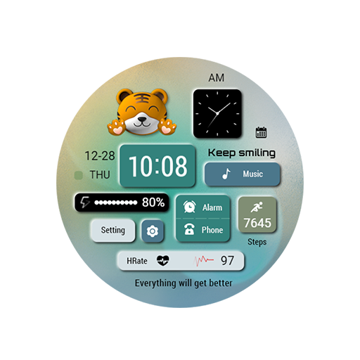Mimicking Tiger For Wear OS logo