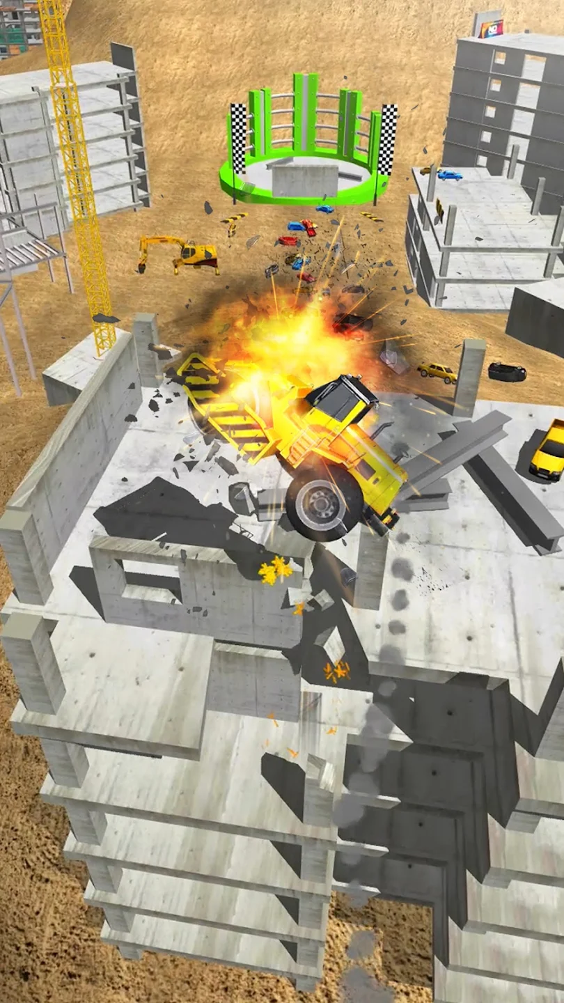 Construction Ramp Jumping MOD APK Unlimited Money