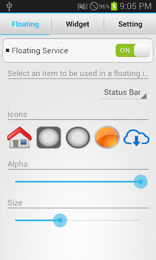 Android application Home Button - SoftKey screenshort
