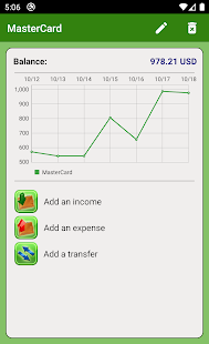 Expense Tracker - FinancePM Capture d'écran
