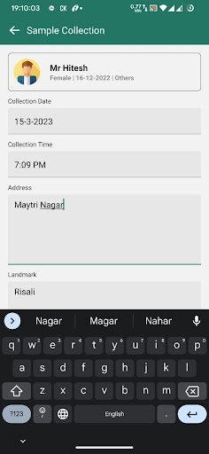 Android application Life Care Scan & Research screenshort