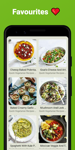 Quick Vegetarian Recipes 👩🏻‍