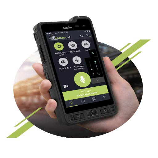 Android application Combonet PTT screenshort