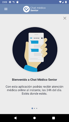 Chat Médico Senior Screen 2