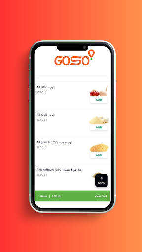 Goso Store Screen 3