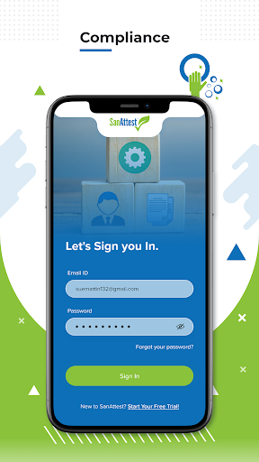 SanAttest-Adaptive Compliance Screen 2