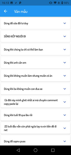 Văn Mẫu 4.0 Screen 2