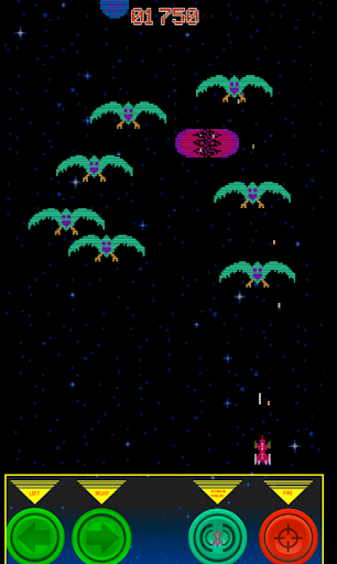 Android application phoenix arcade screenshort