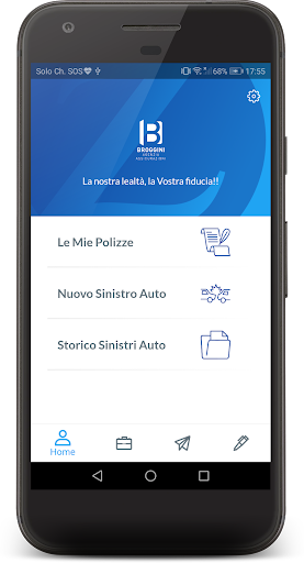 Android application Broggini Assicurazioni screenshort