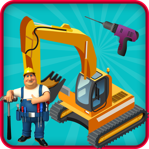 Construction Crane Build Game