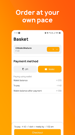 Bavrchi - Order Food In Class Screen 2