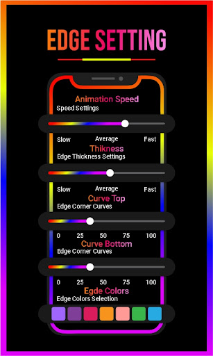 Border Light Live Wallpaper Screen 2